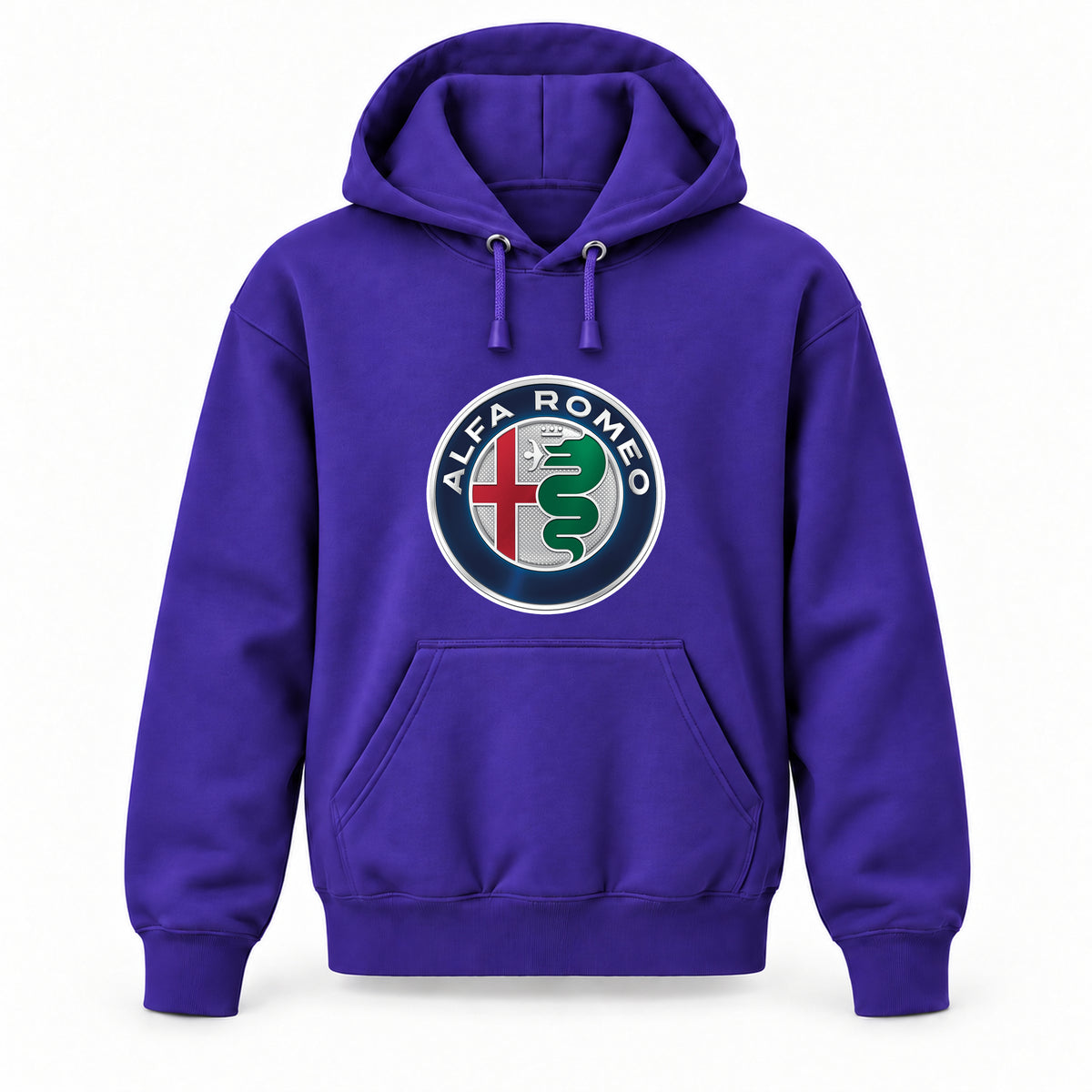 Alfa Romeo - Youth Large Hoodie (Ages 10–12) | Color: Purple