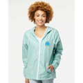 Men’s Olympique de Marseille FC   - Independent Trading Co. - Lightweight Windbreaker Full-Zip Jacket - EXP54LWZ