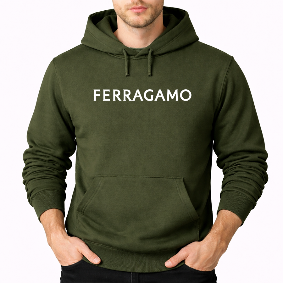 Men's Ferragamo Pullover Hoodie