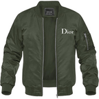 Men's Dior Lightweight Bomber Jacket Windbreaker Softshell Varsity Jacket Coat
