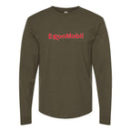 Men's Exxon Mobil Gas Station  Long Sleeve T-Shirt