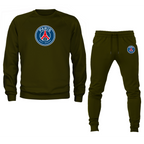 Men’s Paris-Saint Germain Soccer Soccer Logo Crewneck Sweatshirt Joggers Suit
