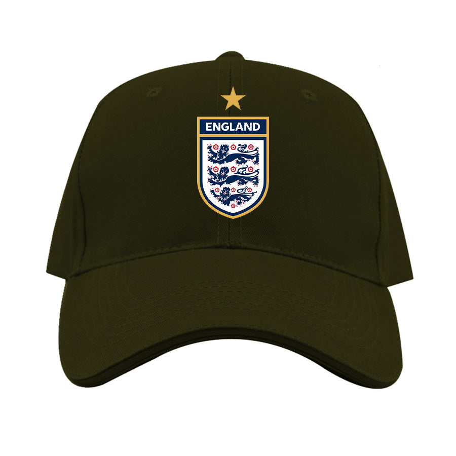 England National Soccer Team Dad Baseball Cap Hat