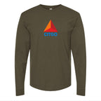 Men's Citgo Gas Station Long Sleeve T-Shirt