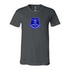 Men’s Everton FC - BELLA + CANVAS - Jersey V-Neck Tee - 3005