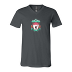 Men’s Liverpool Football Club Est.1892- BELLA + CANVAS - Jersey V-Neck Tee - 3005