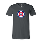Men’s Cruz Azul Football Club - BELLA + CANVAS - Jersey V-Neck Tee - 3005