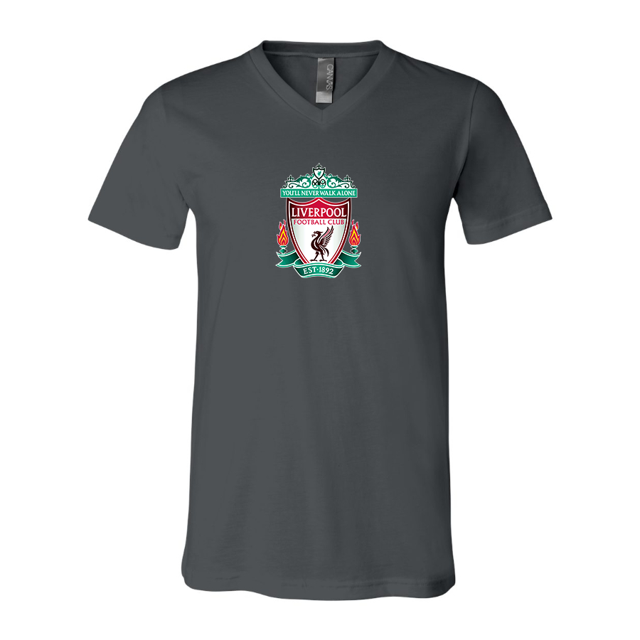 Men’s  Liverpool Football Club Est.1892 - BELLA + CANVAS - Jersey V-Neck Tee - 3005