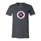 Men’s  New England Revolution FC - BELLA + CANVAS - Jersey V-Neck Tee - 3005