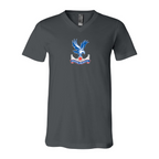 Men’s  Crystal Palace F.C - BELLA + CANVAS - Jersey V-Neck Tee - 3005