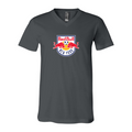 Men’s New York Red Bulls FC - BELLA + CANVAS - Jersey V-Neck Tee - 3005