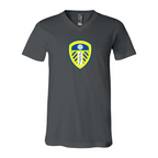 Men’s Leeds United Football Club - BELLA + CANVAS - Jersey V-Neck Tee - 3005