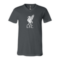 Men’s  Liverpool L.F.C Soccer  - BELLA + CANVAS - Jersey V-Neck Tee - 3005