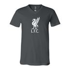 Men’s  Liverpool L.F.C Soccer  - BELLA + CANVAS - Jersey V-Neck Tee - 3005