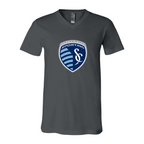 Men’s Sporting Kansas City FC - BELLA + CANVAS - Jersey V-Neck Tee - 3005
