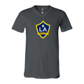 Men’s LA Galaxy FC - BELLA + CANVAS - Jersey V-Neck Tee - 3005