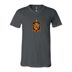 Men’s Spain National Soccer Team - BELLA + CANVAS - Jersey V-Neck Tee - 3005
