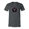 Men’s Inter Miami FC - BELLA + CANVAS - Jersey V-Neck Tee - 3005