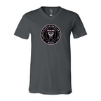 Men’s Inter Miami FC - BELLA + CANVAS - Jersey V-Neck Tee - 3005
