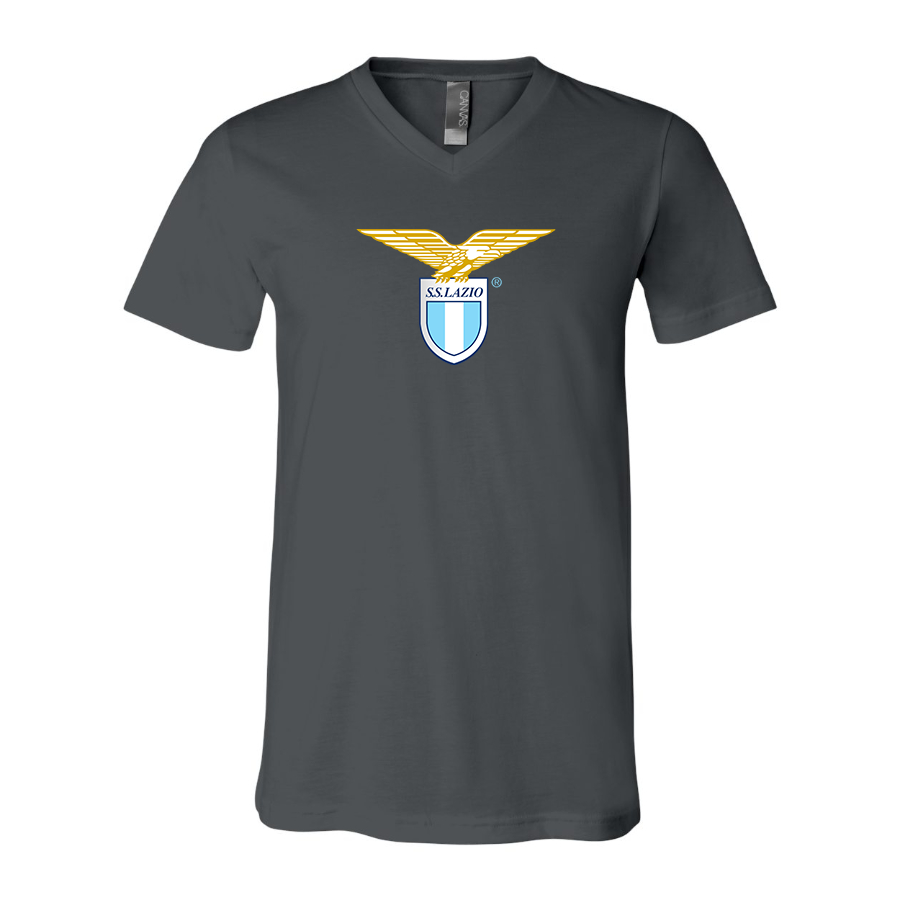 Men’s Lazio FC - BELLA + CANVAS - Jersey V-Neck Tee - 3005