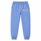 Aston Martin youth jogger sweatpants in Carolina Blue, Youth Large ages 10–12