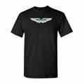 Aston Martin cotton T-shirt Black front