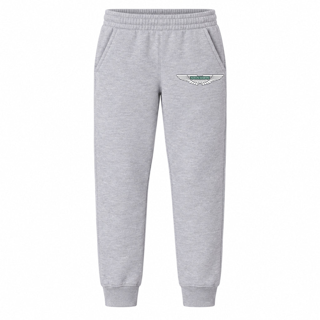 Aston Martin youth jogger sweatpants in Grey, Youth Large ages 10–12