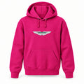 Aston Martin - Youth Large Hoodie (Ages 10–12) | Color: Hot Pink