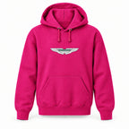 Aston Martin - Youth Large Hoodie (Ages 10–12) | Color: Hot Pink