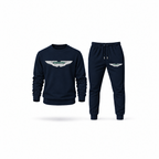 Men's Aston Martin Sweatshirt Joggers Set | Color: Navy | Main