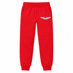 Aston Martin youth jogger sweatpants in Red, Youth Large ages 10–12