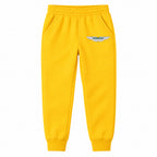 Aston Martin youth jogger sweatpants in Yellow, Youth Large ages 10–12