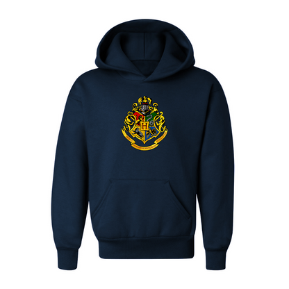 Youth Kids Hogwarts Emblem Harry Potter Movie Pullover Hoodie