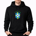 Men's Brazil National Soccer Team Pullover Hoodie