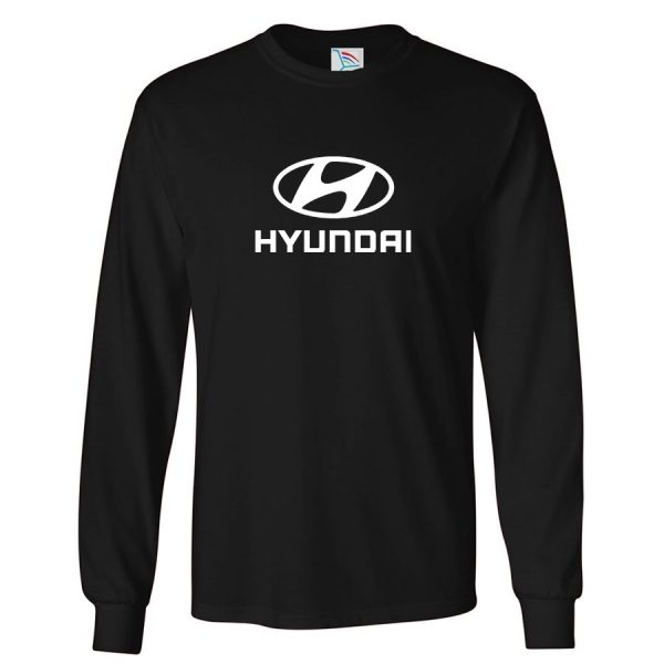 Men’s Hyundai Car Long Sleeve T-Shirt