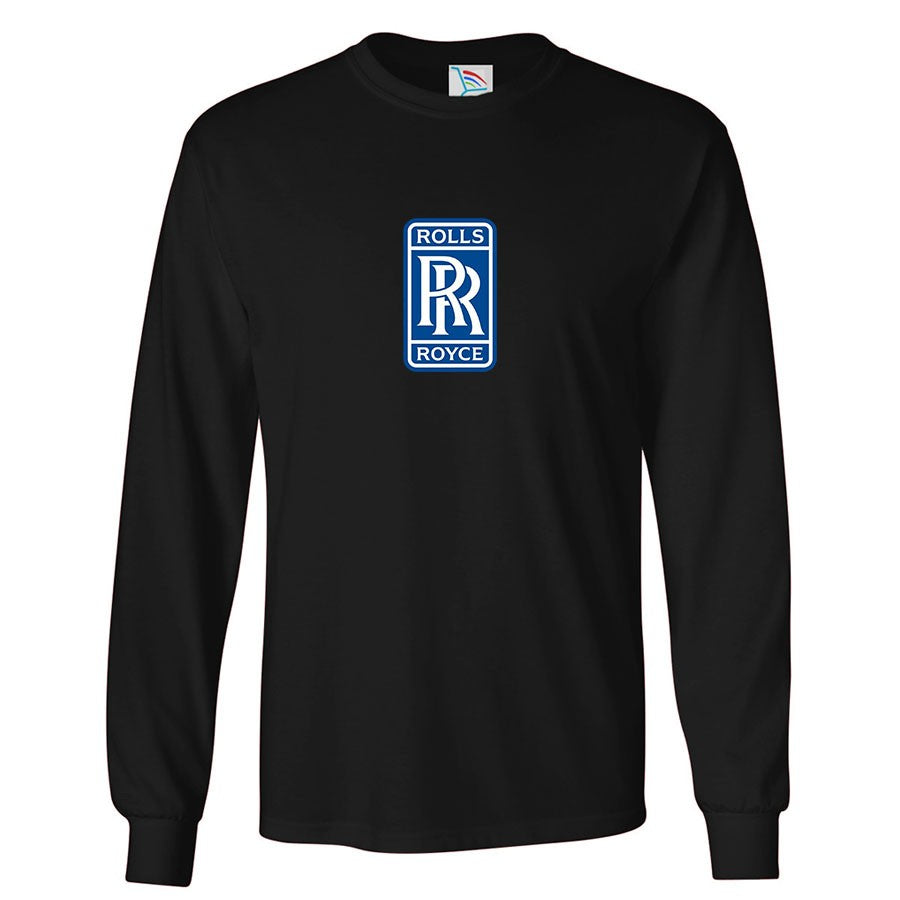 Youth Kids Rolls Royce Motorsport Car Long Sleeve T-Shirt