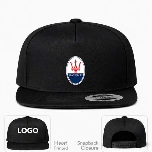 Maserati Car Snapback Hat