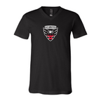 Men’s D.C. United FC - BELLA + CANVAS - Jersey V-Neck Tee - 3005