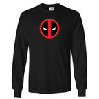 Youth kids Deadpool Marvel Superhero Long Sleeve T-Shirt