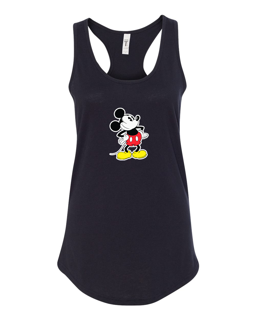 Women's Mickey Mouse Cartoon Racerback Tank Top