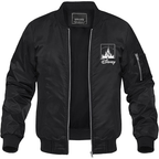Men's Walt Disney Cartoon  Lightweight Bomber Jacket Windbreaker Softshell Varsity Jacket Coat