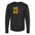 Youth Kids Lebron James 23 Long Sleeve T-Shirt