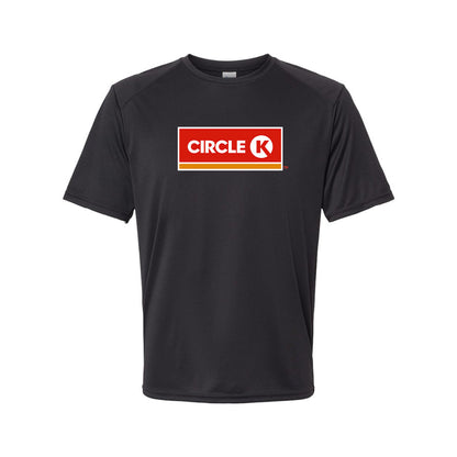 Men's Circle K Gas Station  Polyester T-Shirt