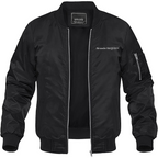 Men's Alexander McQueen Lightweight Bomber Jacket Windbreaker Softshell Varsity Jacket Coat