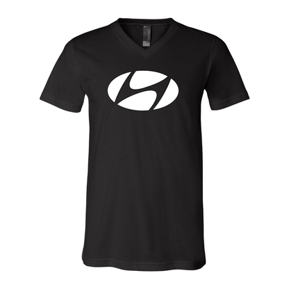 Men’s Hyundai Car NEW- BELLA + CANVAS - Jersey V-Neck Tee - 3005