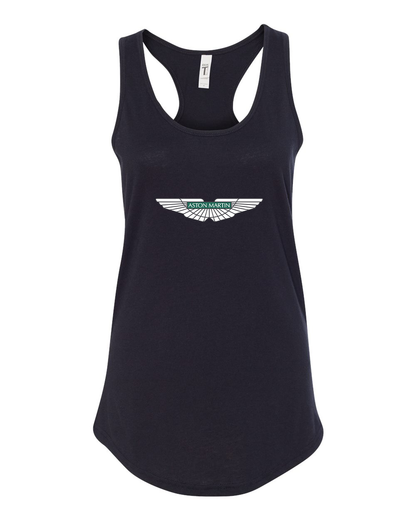 Women's Aston Martin Motorsports Car Racerback Tank Top