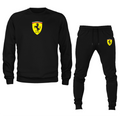 Men’s Ferrari Motorsport Car Crewneck Sweatshirt Joggers Suit