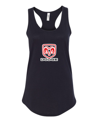 Women's Dodge Car Racerback Tank Top