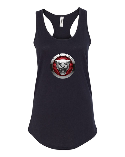 Women's Jaguar Motorsport Car Racerback Tank Top