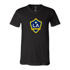 Men’s LA Galaxy FC - BELLA + CANVAS - Jersey V-Neck Tee - 3005